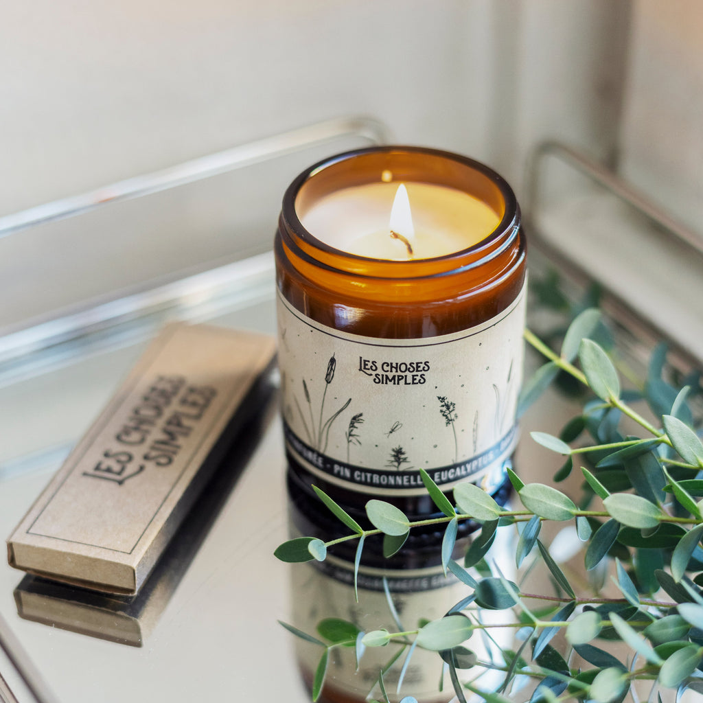 Candle Citronnella.