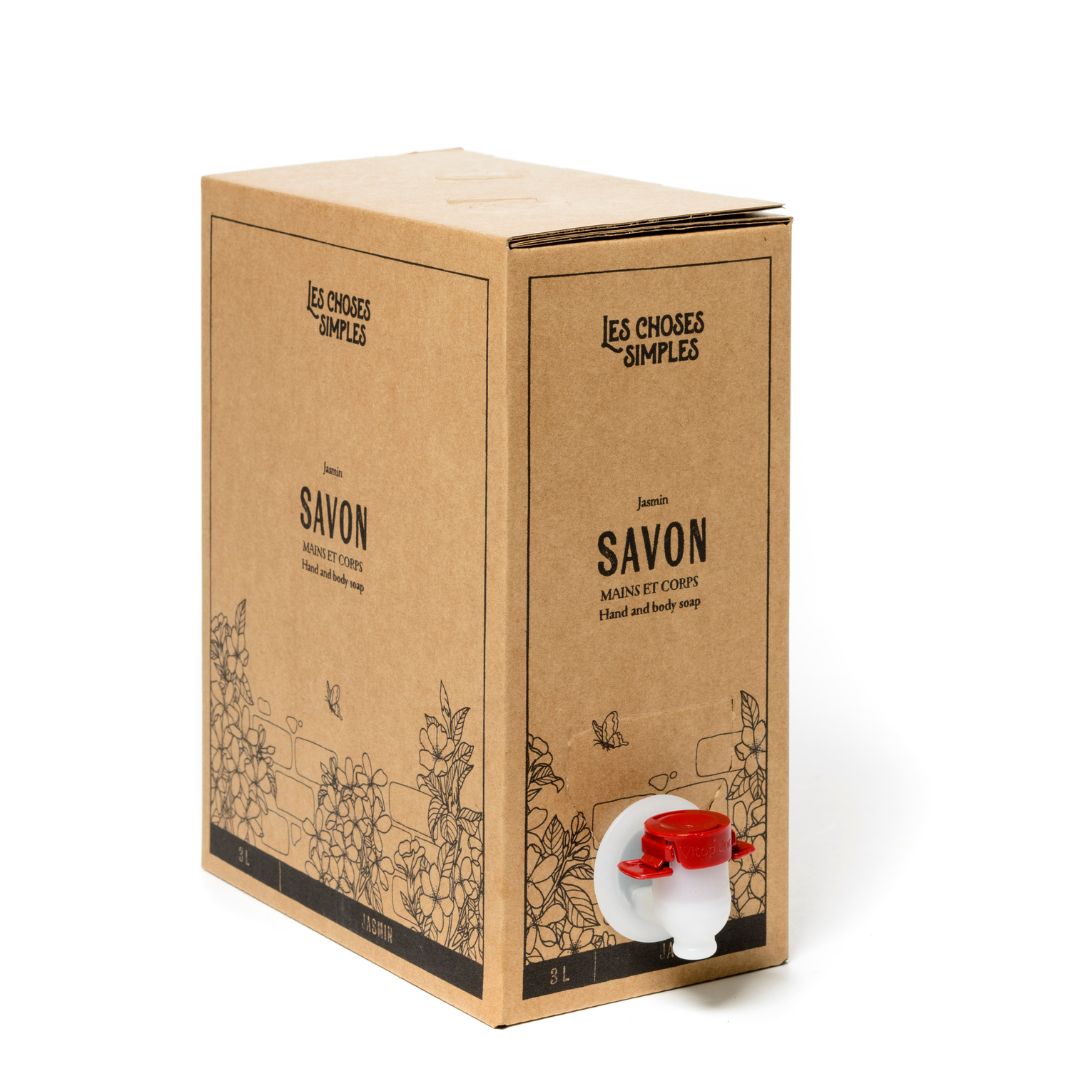 3L Eco-Refill Liquid Soap - Jasmin.