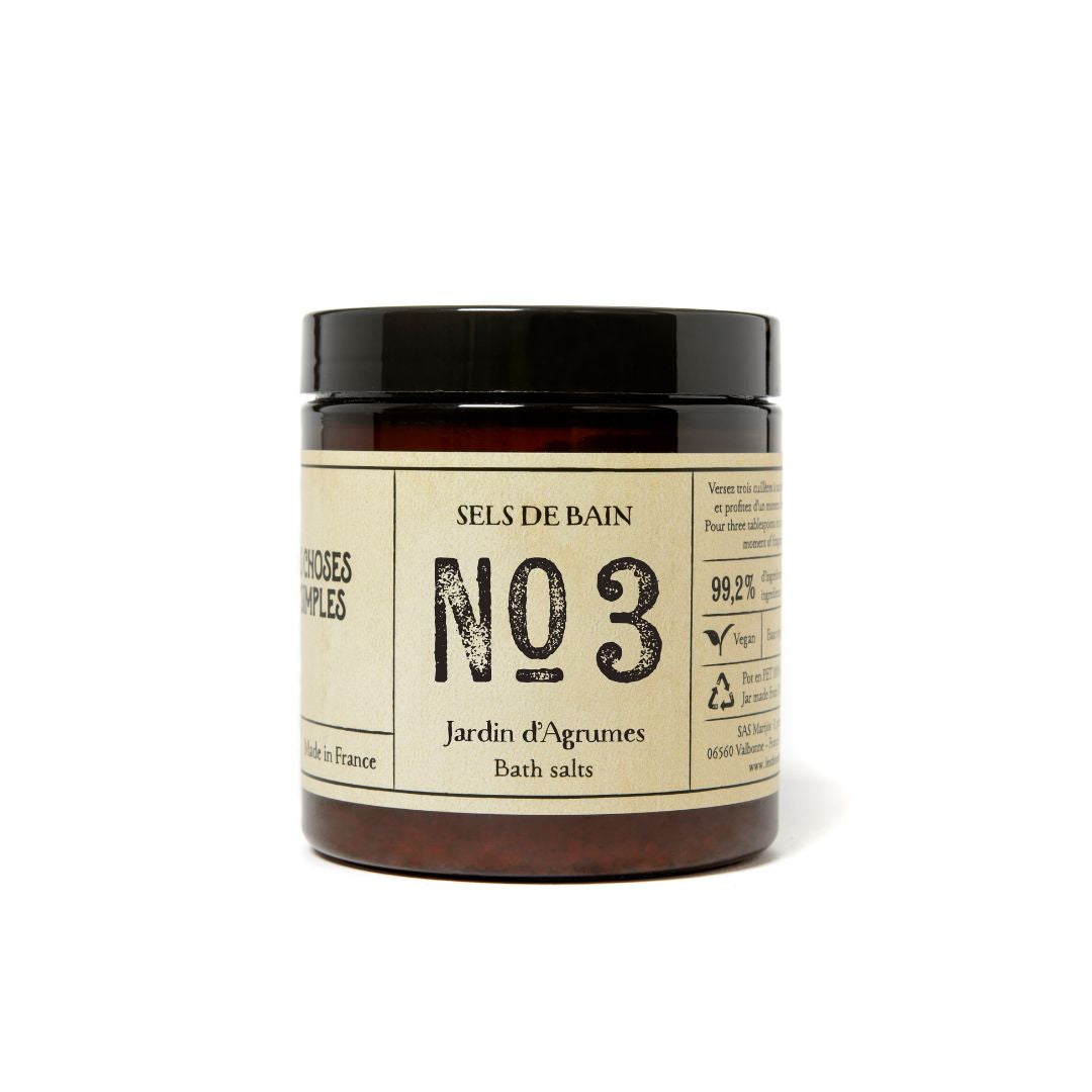 Sel de bain n° 3 « Jardin d'Agrumes »