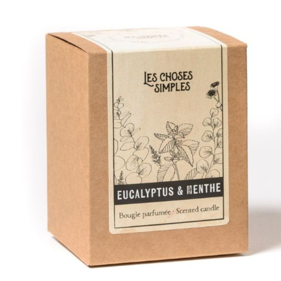 Boîte pour Bougie M "Eucalyptus & Menthe"