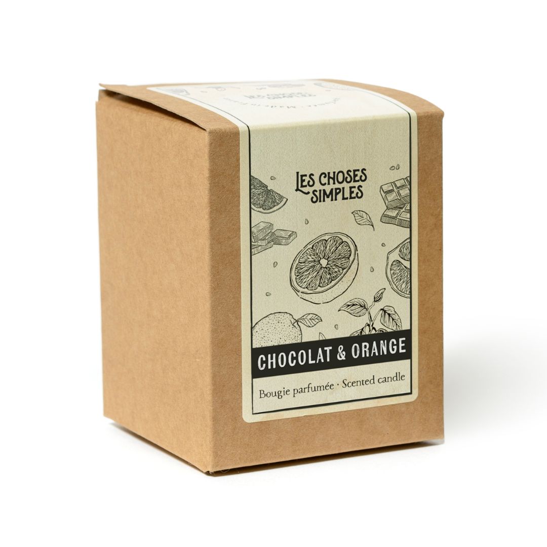 Box for Medium Candle "Chocolate & Orange"