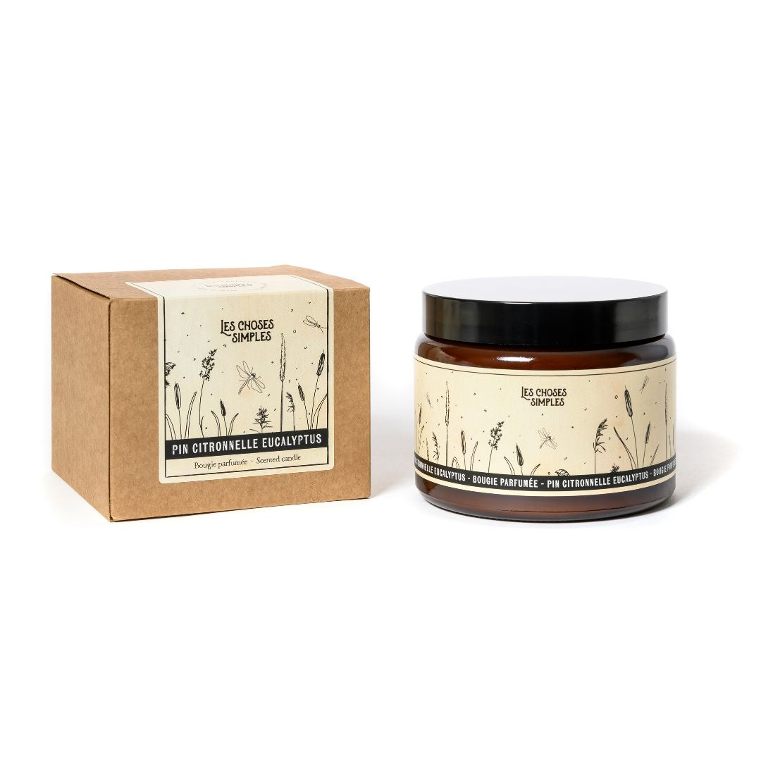 3-Wick Candle Citronella.