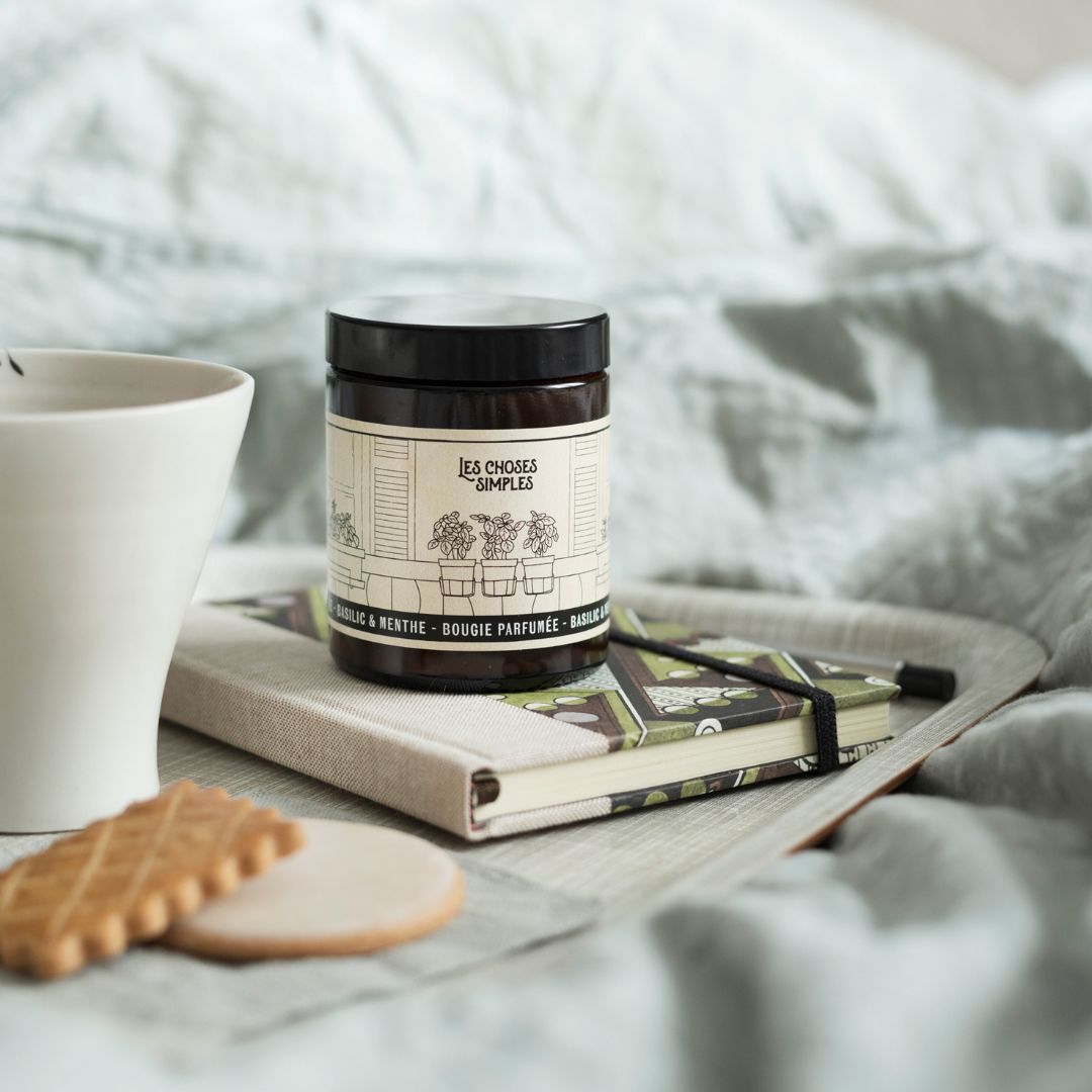 Candle "Basil & Mint".