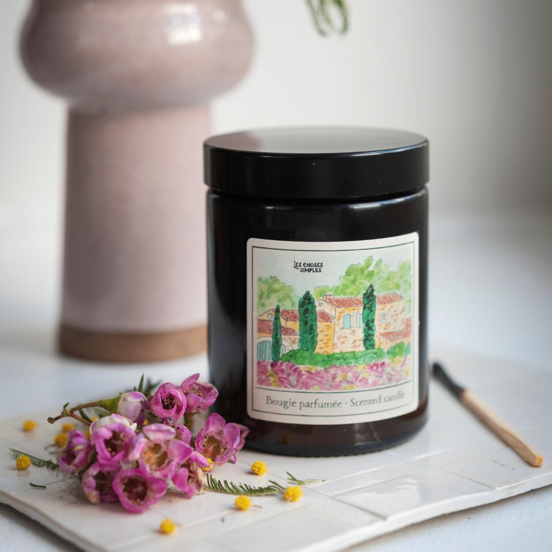 Scented Candle "Lavender Fields".