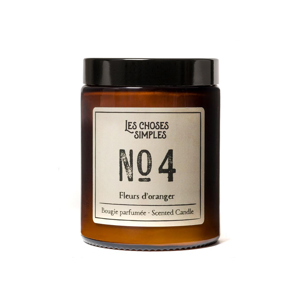 Candle No 4 Orange Blossom.