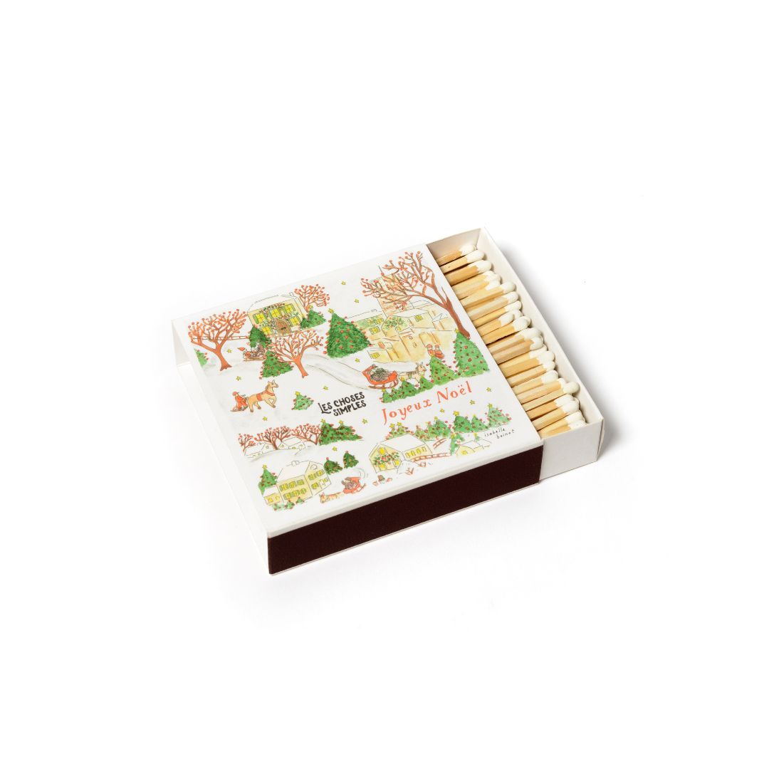 Luxury Matches "Christmas Landscape".
