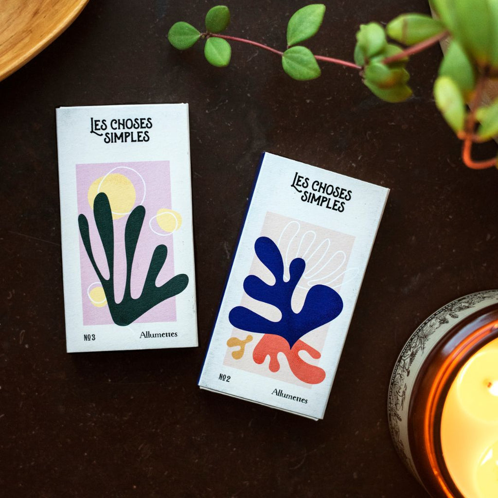 Luxury Matches "Mediterranean blue".