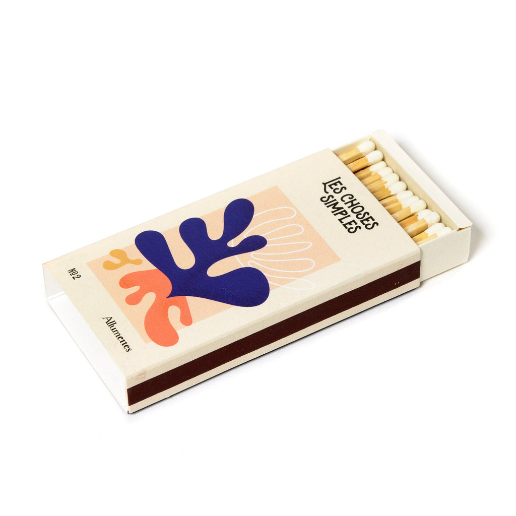 Luxury Matches "Mediterranean blue".