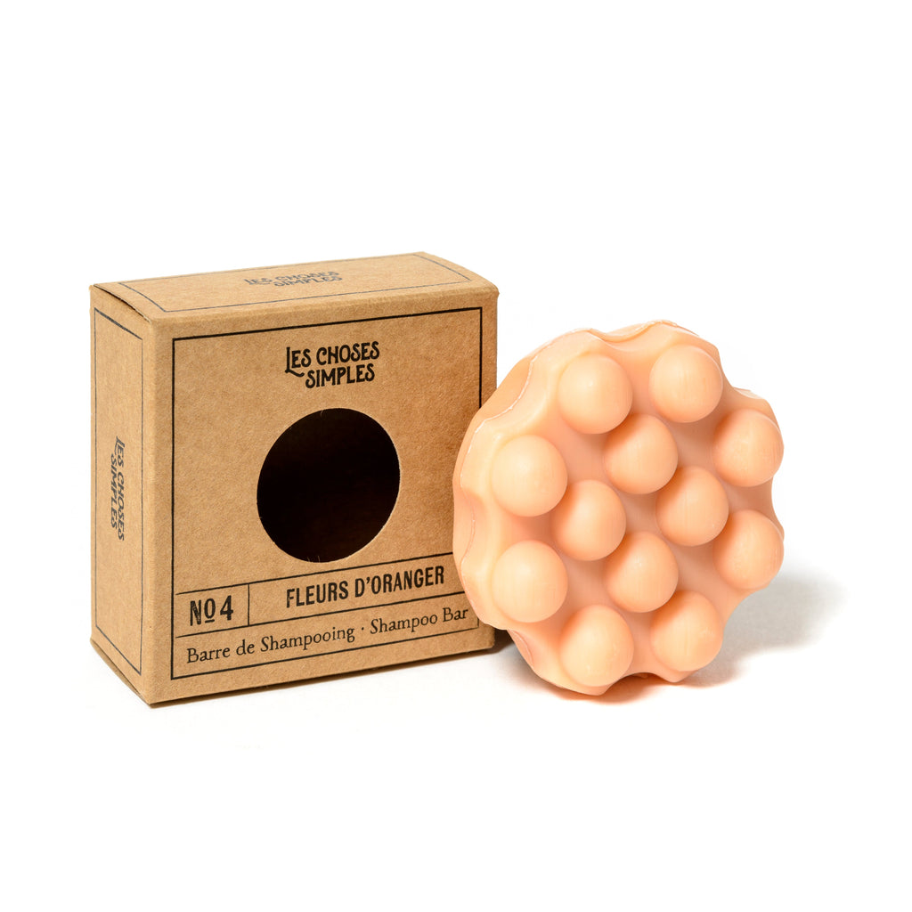 Solid Shampoo Nr. 4 "Fleurs d'Oranger" (Orange Blossom).