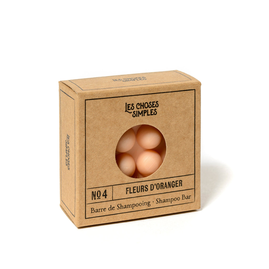 Solid Shampoo Nr. 4 "Fleurs d'Oranger" (Orange Blossom).